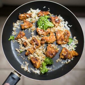 Sesame Chicken with Broccoli